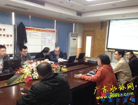 丹麥專家到佛山水業集團交流供水調度技術