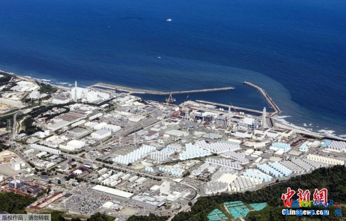 資料圖:日本福島第一核電站。 資料圖:日本福島第一核電站。